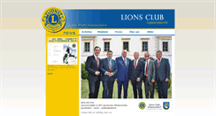 Desktop Screenshot of lions-gaenserndorf.at